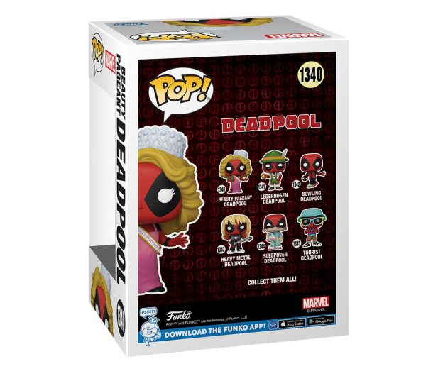 Funko POP Marvel: Deadpool - Beauty Pageant - 1228634 - zdjęcie 4